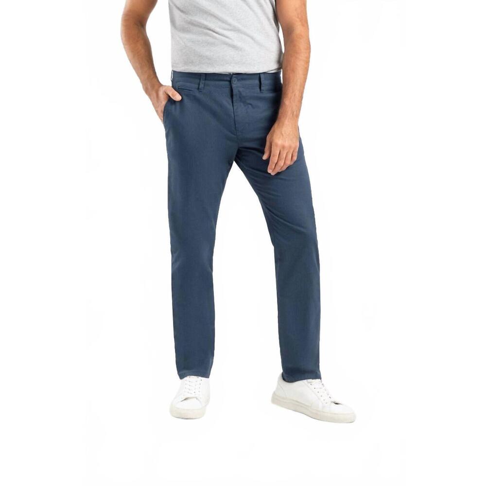 NEW MAC JEANS lennox slim chino pant in midnight blue